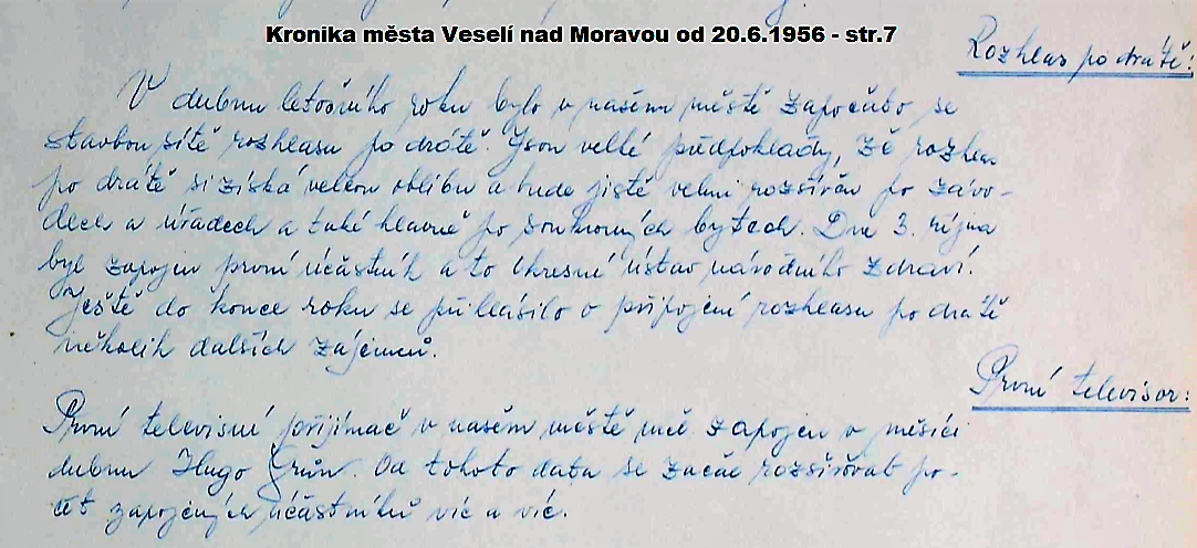 Hledání zmizelé doby - Byl to ten slavný den, kdy k nám byl zaveden …