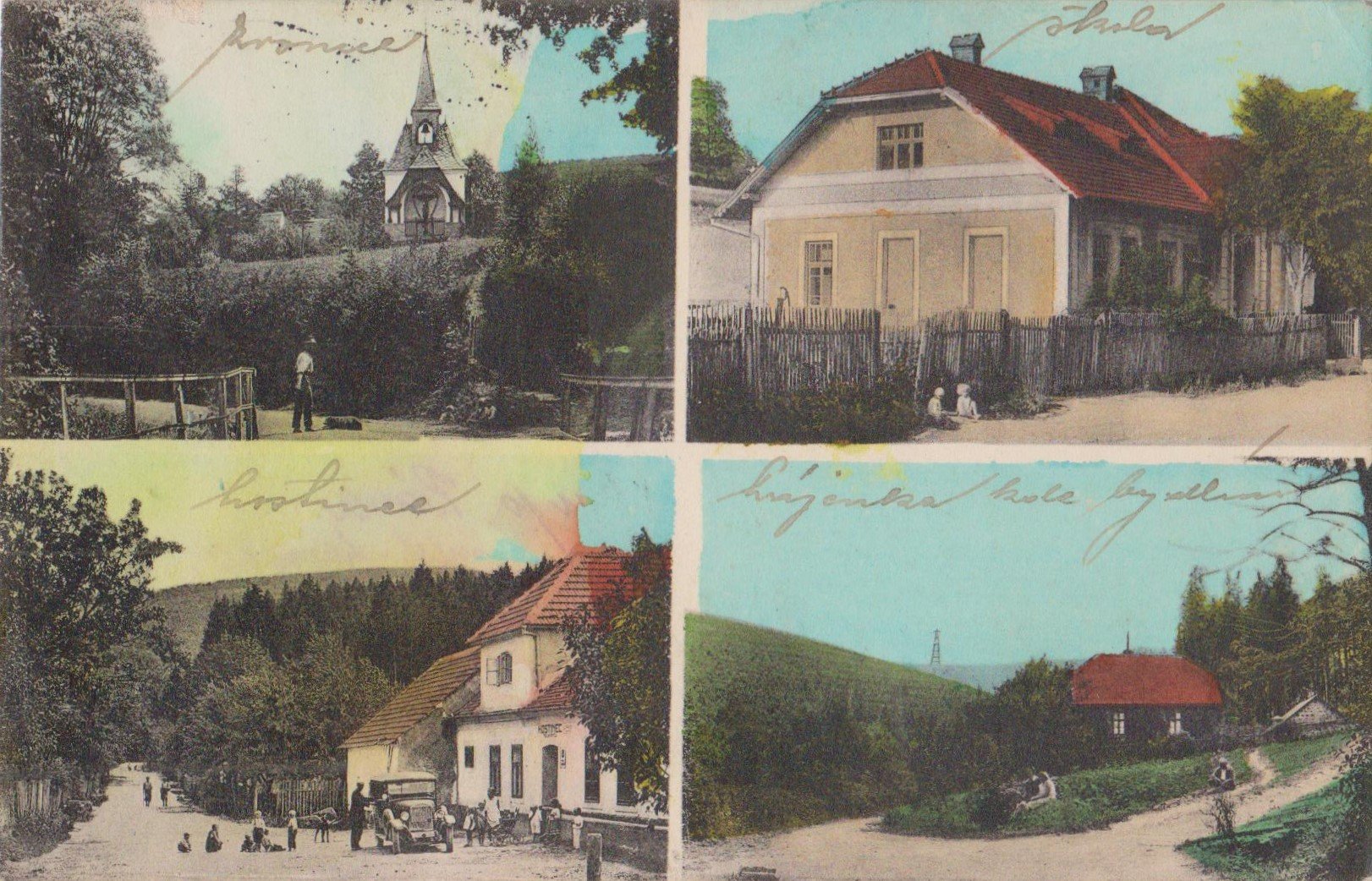 Pohlednice Horňácka 2 - Nová Lhota, Vápenky,Suchov