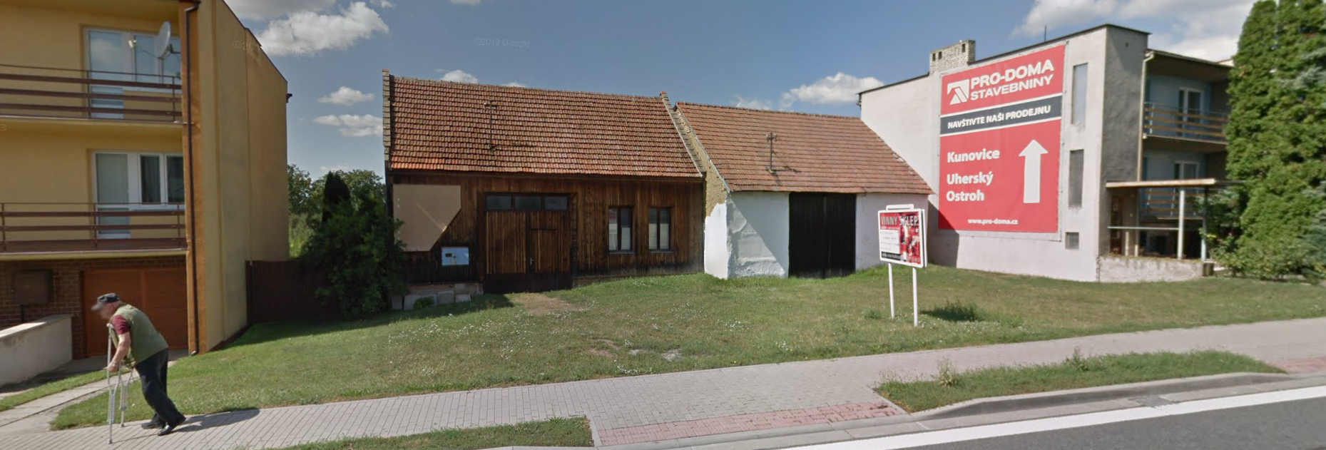 Ulice Ostrožská dříve a nyní